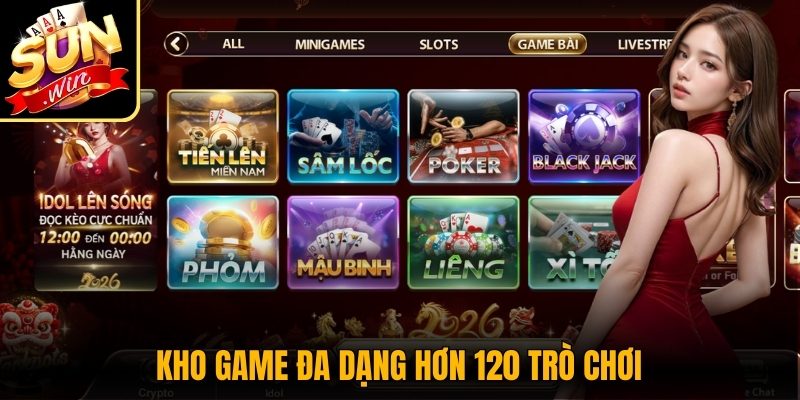 Sunwin Tips - Cổng game Sun Win | Link tải game Sunwin tài xỉu 2026 38 Kho game đa dạng hơn 120 trò chơi